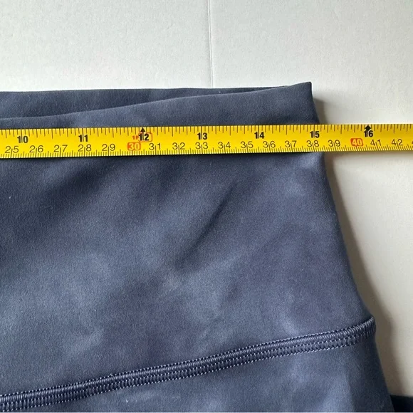 Lululemon Wunder Train blue diamond dye, size 12 - Picture 5 of 7